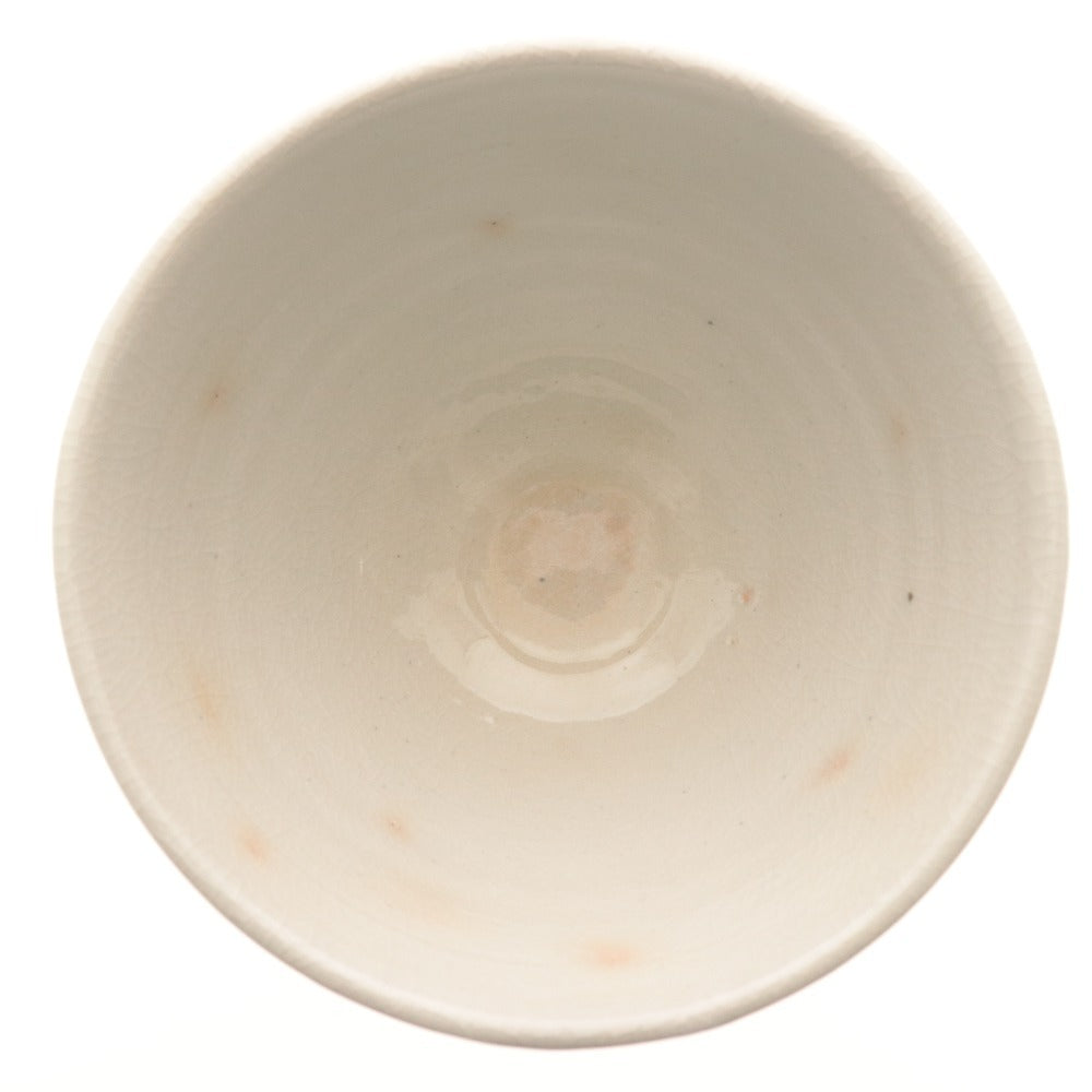 ■ 鈴木清安 茶碗 仁清 鱗紋 寿 壽 巳 巴 文字柄 京焼 茶道具 抹茶 食卓器