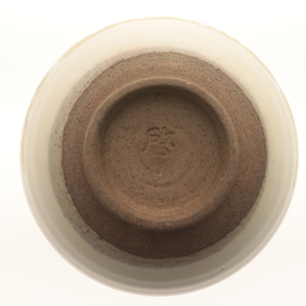 ■ 干支茶碗 羊 色絵 動物柄 刻陶印あり 茶道具 抹茶 食卓器 箱付き