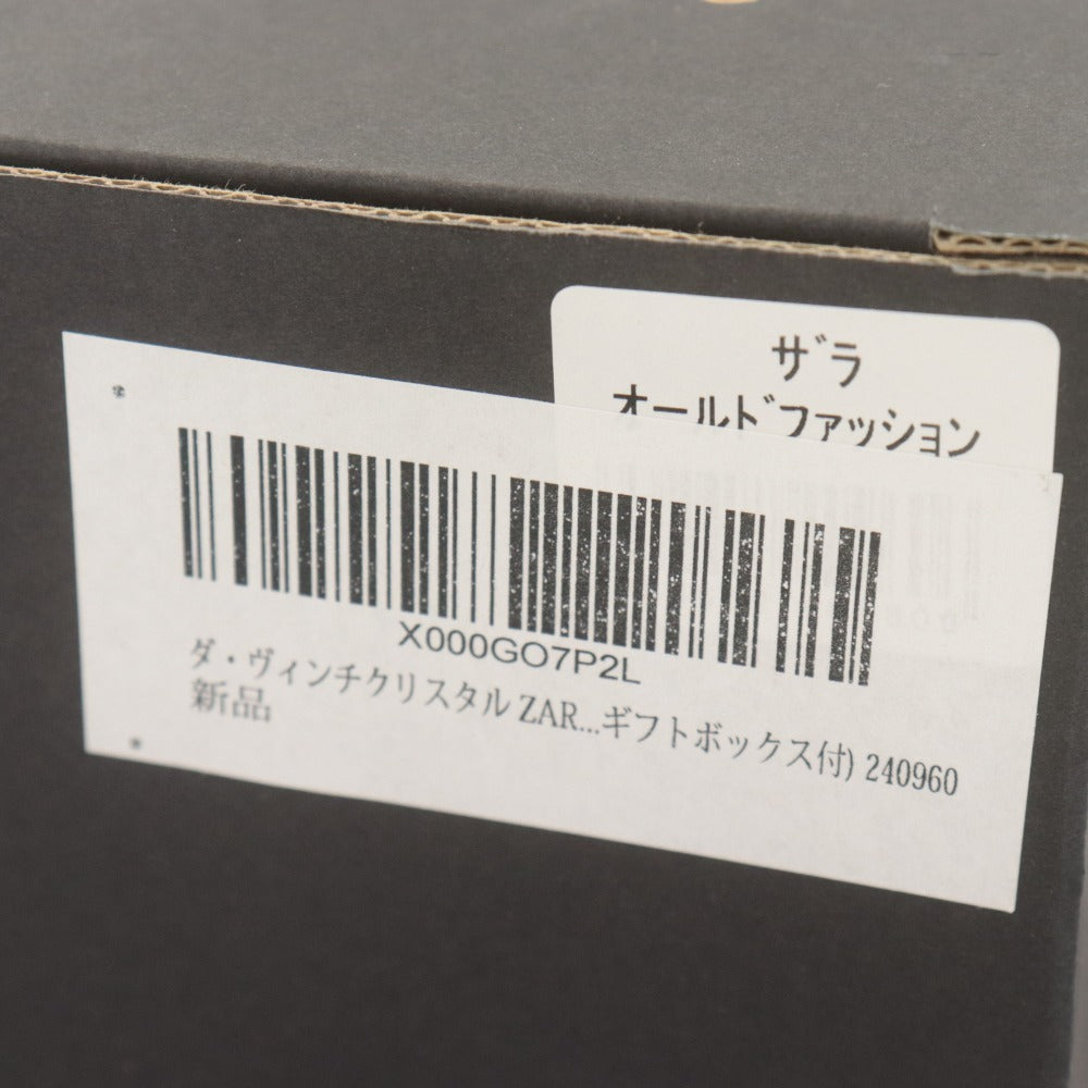 ■ ZARAH ロックグラス ダ・ヴィンチクリスタル ザラオールドファッション ギフトボックス付き 240960 ガラス食器 付属品付き