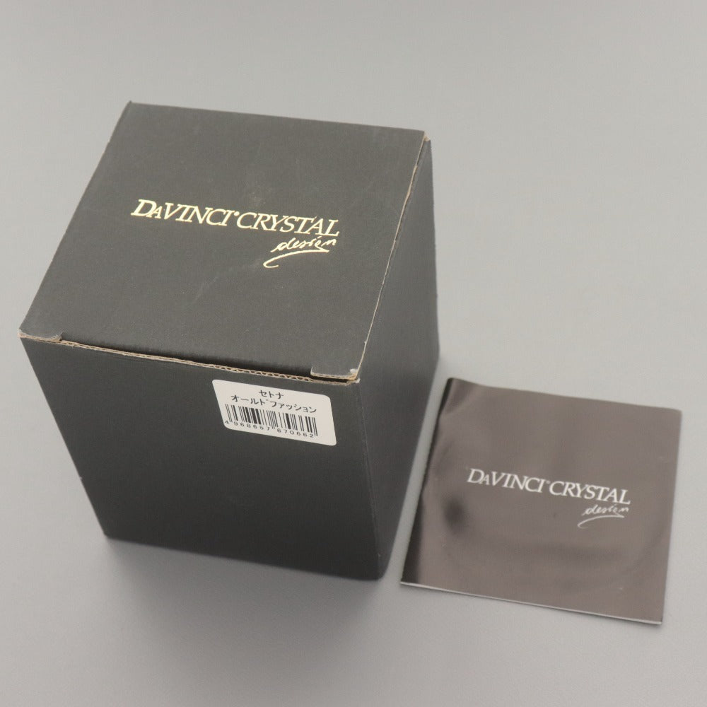 ■ CETONA ロックグラス セトナ オールドファッション ダ・ヴィンチクリスタル ガラス食器 箱/付属品付き