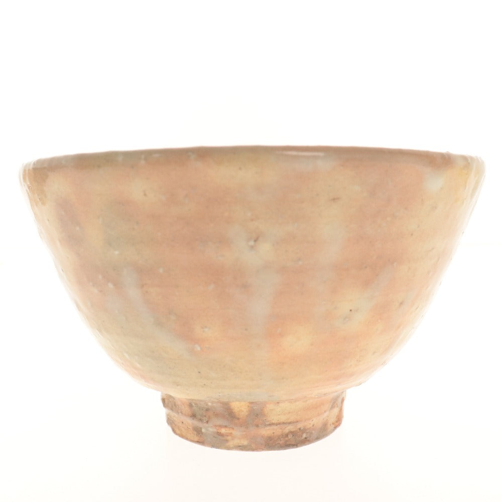 ■ 水尾峰雪 茶碗 萩焼 在銘 陶印 陶器 茶道具 抹茶 共箱/付属品付き