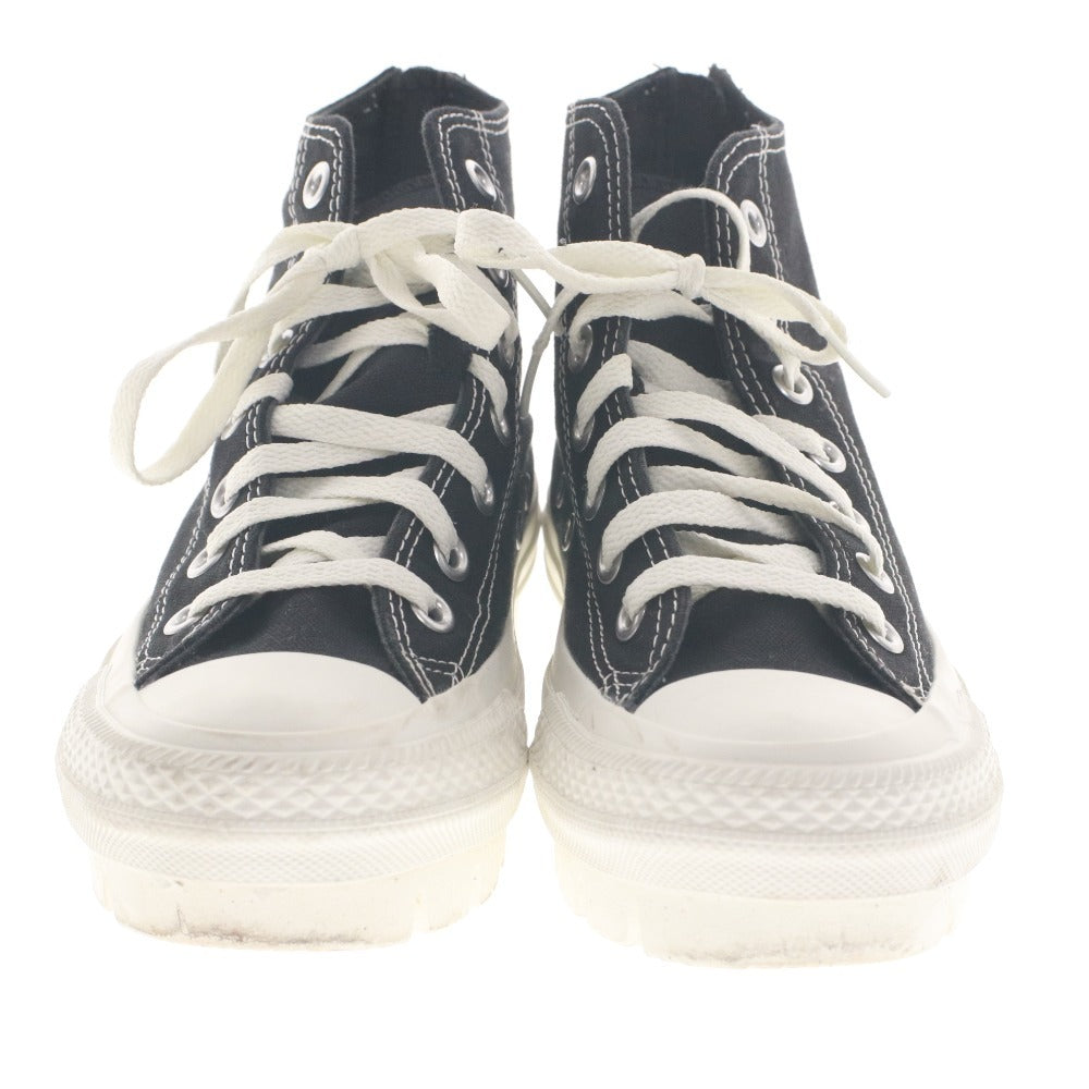 ■ CONVERSE コンバース スニーカー シューズ 靴 オールスター 紐 ファスナー メンズ レディース 4 1/2(23.0~23.5cm相当) ブラック