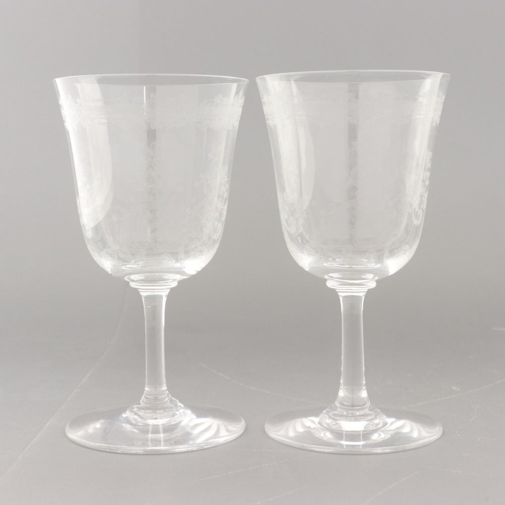■ Baccarat バカラ ワイングラス ペアグラス グラス 食器 ガラス 箱付き 未使用