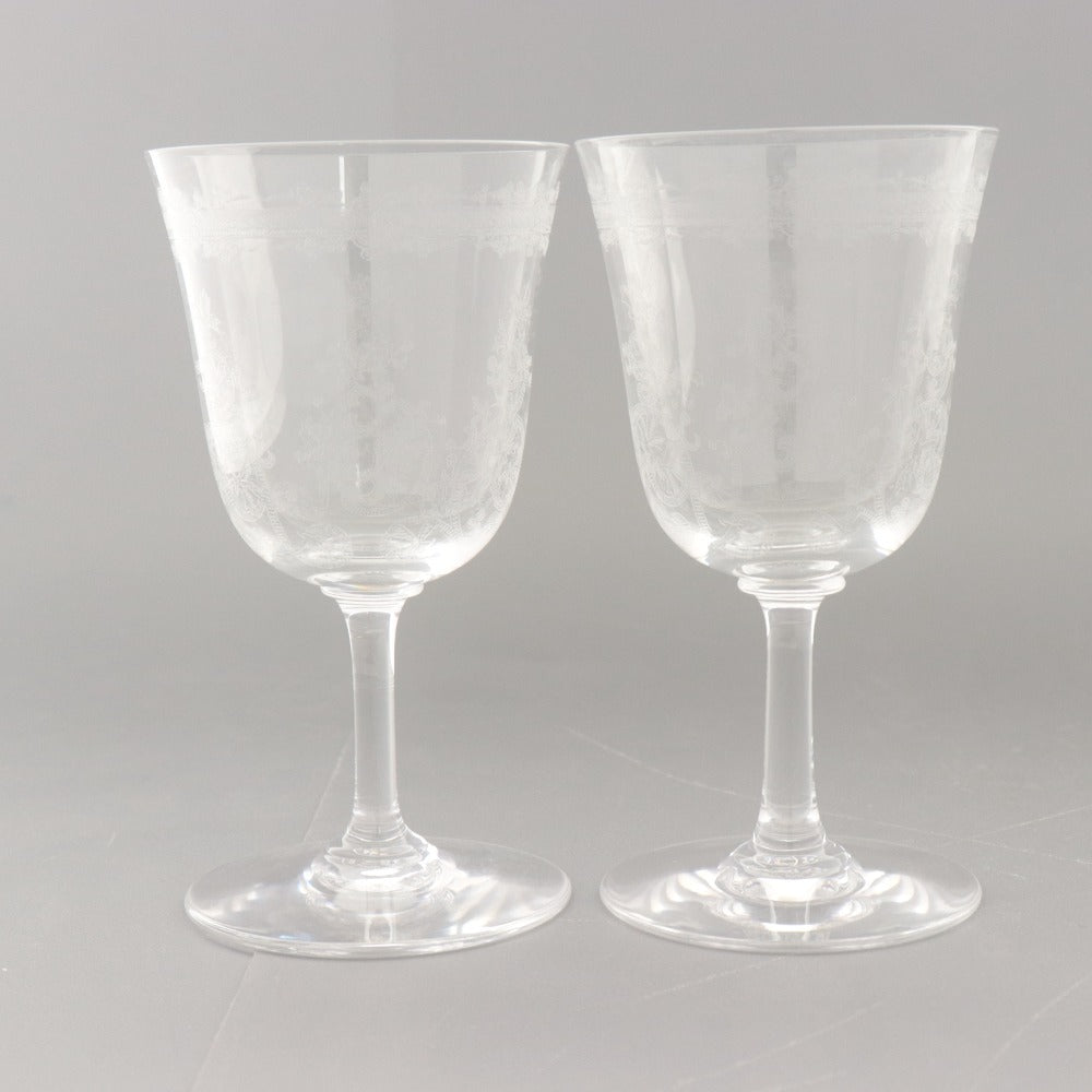 ■ Baccarat バカラ ワイングラス ペアグラス グラス 食器 ガラス 箱付き 未使用