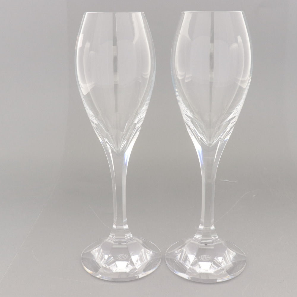 ■ Baccarat バカラ シャンパングラス グラス テタンジェ ペア 食器 ガラス 箱付き 未使用