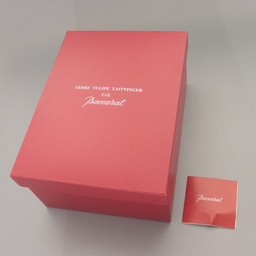 ■ Baccarat バカラ シャンパングラス グラス テタンジェ ペア 食器 ガラス 箱付き 未使用