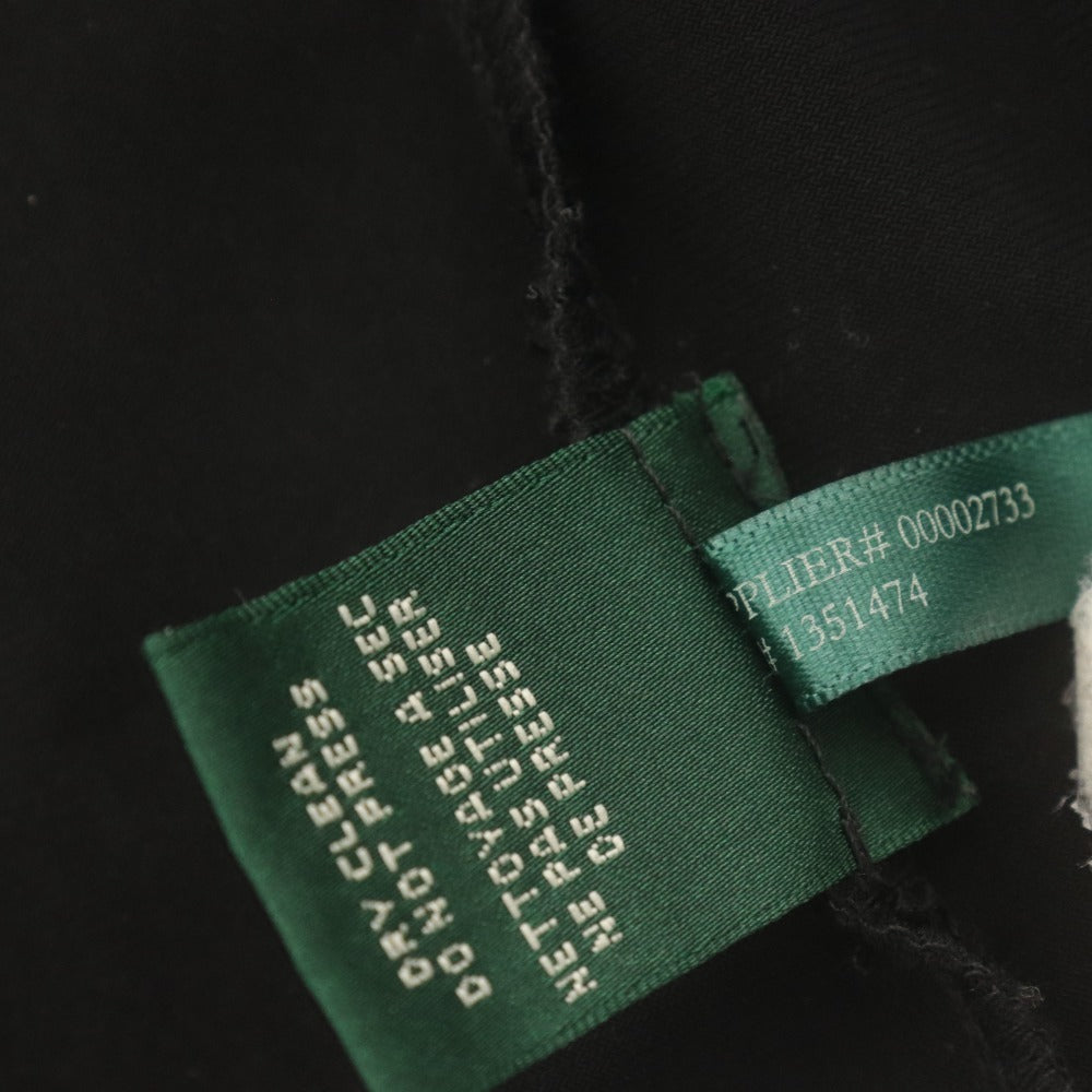 ■ LAUREN RALPH LAUREN ローレンラルフローレン ワンピース ドレス ノースリーブ ロング丈 イブニング レディース 2 ブラック