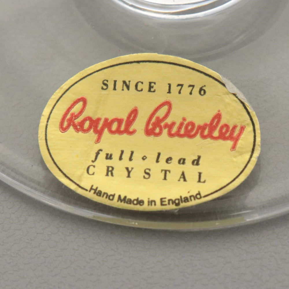 ■ ROYAL BRIERLEY ロイヤルブライアリー シャンパングラス グラス ペア 食器 ガラス 箱付き
