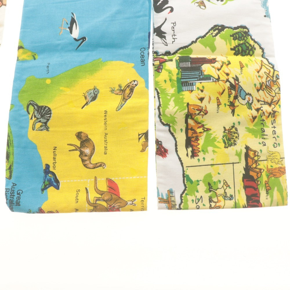 ■ Australia オーストリア ティータオル 4枚/点セット まとめ売り TEA TOWEL コアラ 総柄 コットン 未開封 未使用