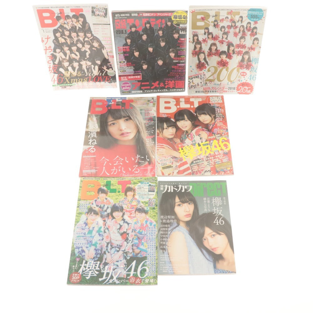 ■ 欅坂46 雑誌 写真集 大量セットまとめ売り BLT/BRODY/ブブカ/カドカワ/平手友梨奈 小林由依 長濱ねる 今泉佑唯 渡邉理佐 等 付属品付き
