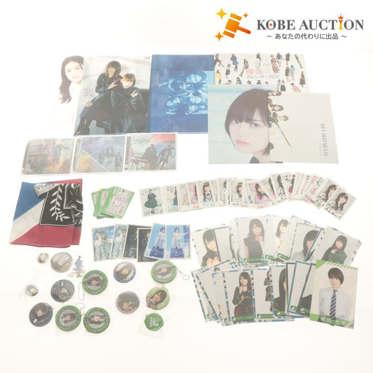 ■ 欅坂46 グッズ 大量セット まとめ売り 缶バッチ/ファイル/サイン入りフォトカード/ポスター 齋藤京子 織田奈那 長濱ねる 石森虹花 等
