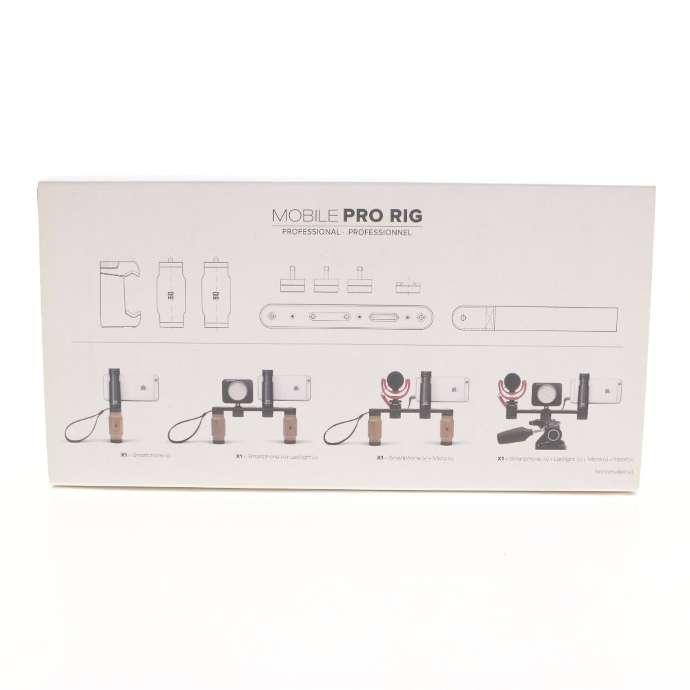 ■ Shoulderpod X1 THE PRO RIG プロフェッショナル用スマートフォンリグ 調整グリップ 固定 アクセサリー 箱,付属品付き 未使用