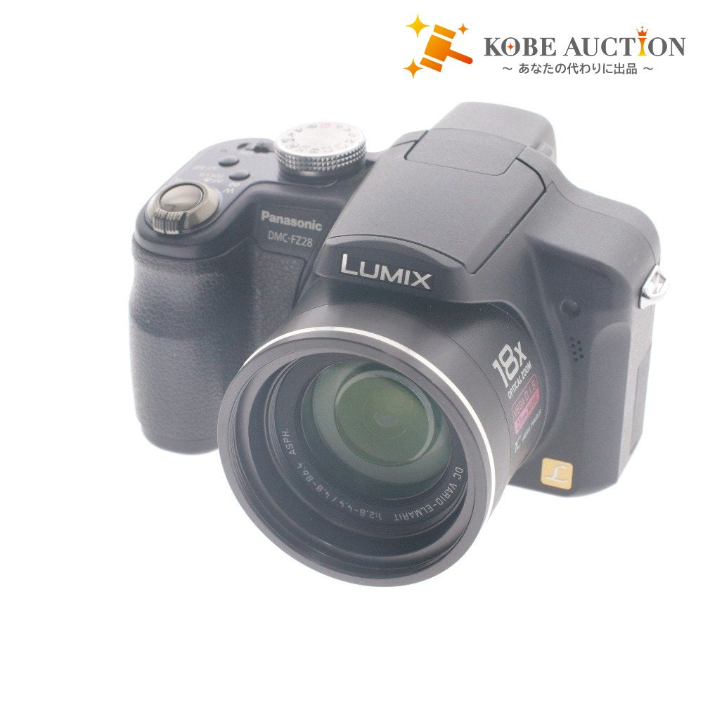 ■ Panasonic パナソニック デジタルカメラ DMC-FZ28 レンズ 1:2.8-4.4 4.8-86.4 ASPH. 通電確認済み 箱 付属品付き
