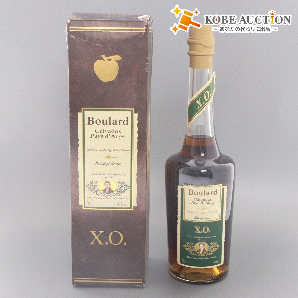 ■ 酒 ブランデー Boulard ブラー XO Calvados Pays d'Auge カルヴァドス ペイドージュ 700ml 40％ 未開栓 未使用 箱付き