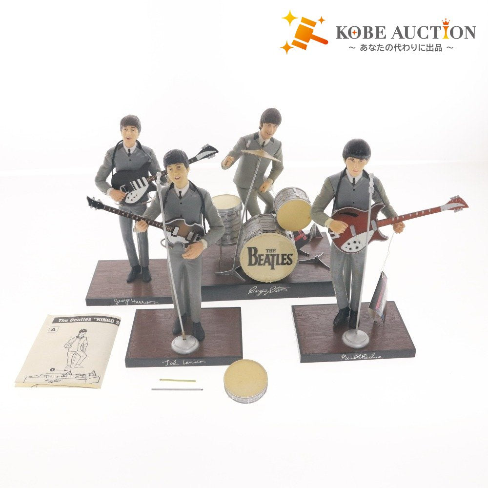 ■ The Beatles ビートルズ フィギュア The Beatles RINGO STARR Assembly Sheet レトロ ソフトビニール グッズ