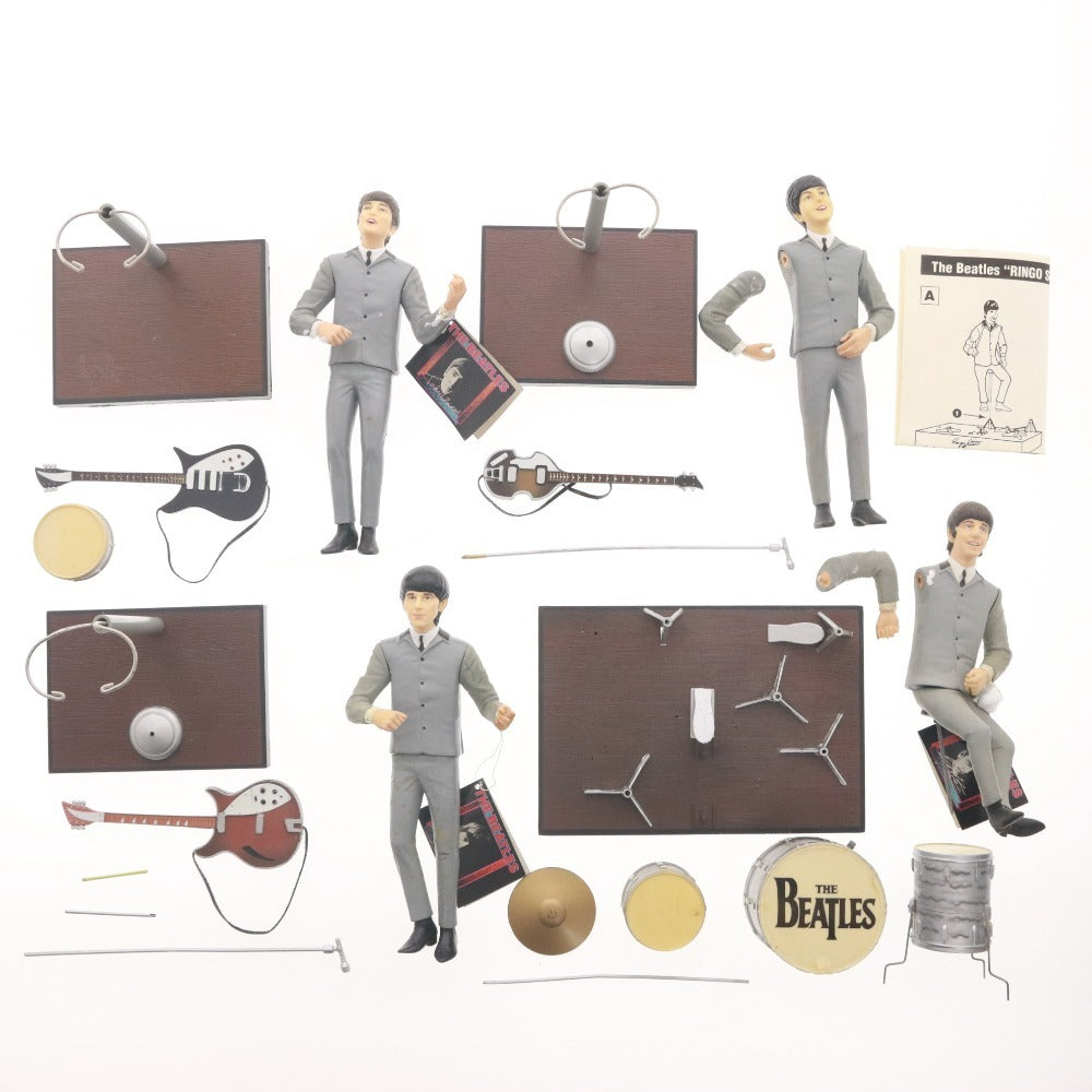 ■ The Beatles ビートルズ フィギュア The Beatles RINGO STARR Assembly Sheet レトロ ソフトビニール グッズ