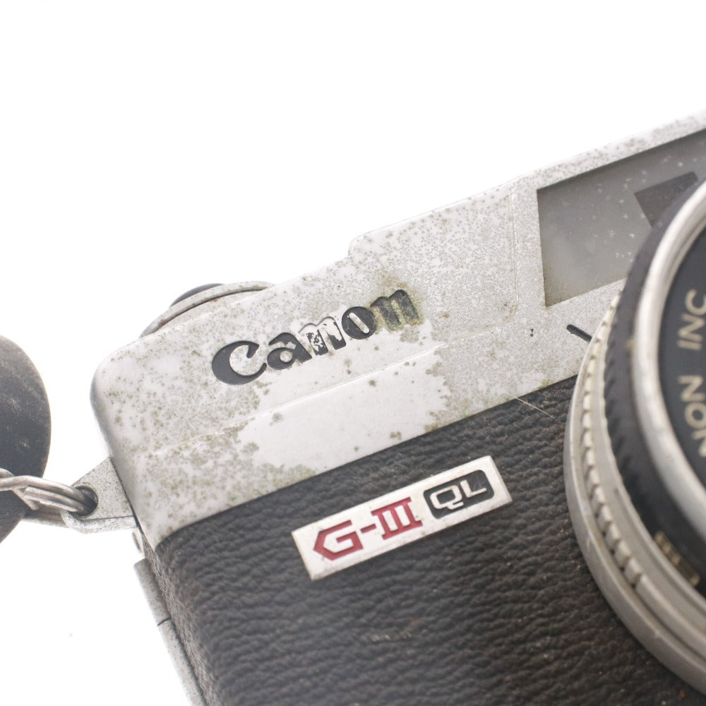 ■ Canon キヤノン フィルム カメラ Canonet QL17 G-III キャノネット レンズ 40mm 1:1.7 レンジファインダー コンパクト