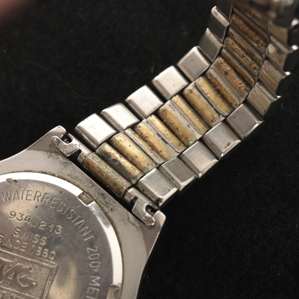 ■ TAG HEUER タグホイヤー 腕時計 プロフェッショナル 200m クォーツ 79.8g レディース シルバー ゴールド