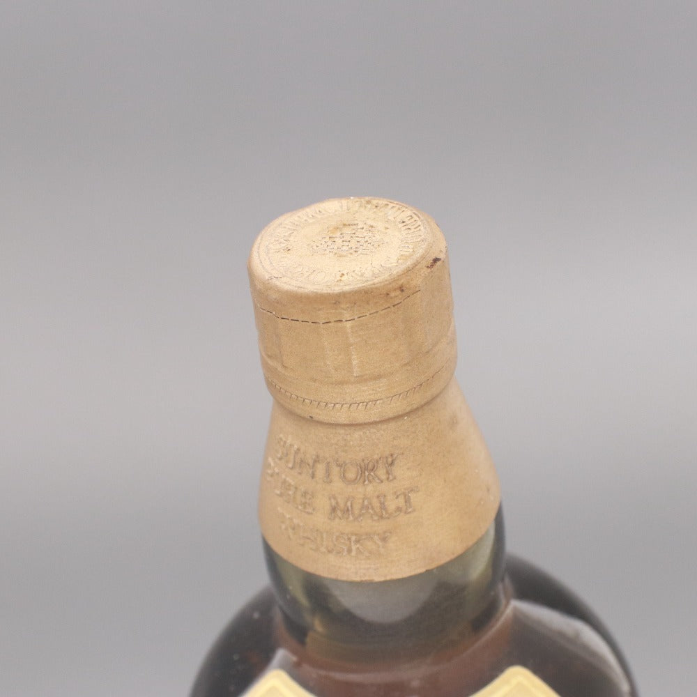 ■ 酒 ウイスキー サントリー 山崎 12年 ピュアモルトウイスキー 750ml 43% 未開栓 未使用 箱付き