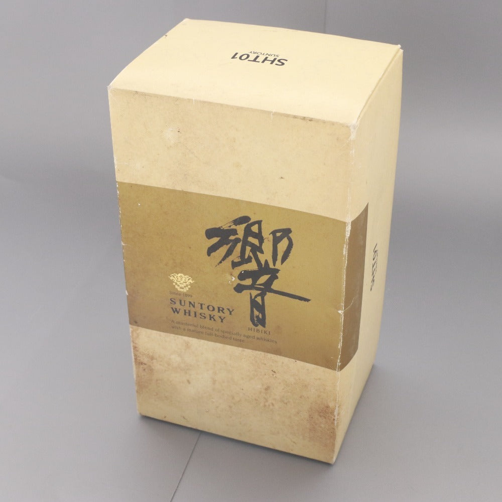■ 酒 ウイスキー サントリー 響 ゴールドラベル モルト グレーン 750ml 43% 未開栓 未使用 箱付き