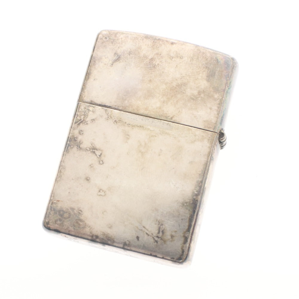 ■ Zippo ジッポー American Classic アメリカンクラシック クロスメタル貼り シルバー
