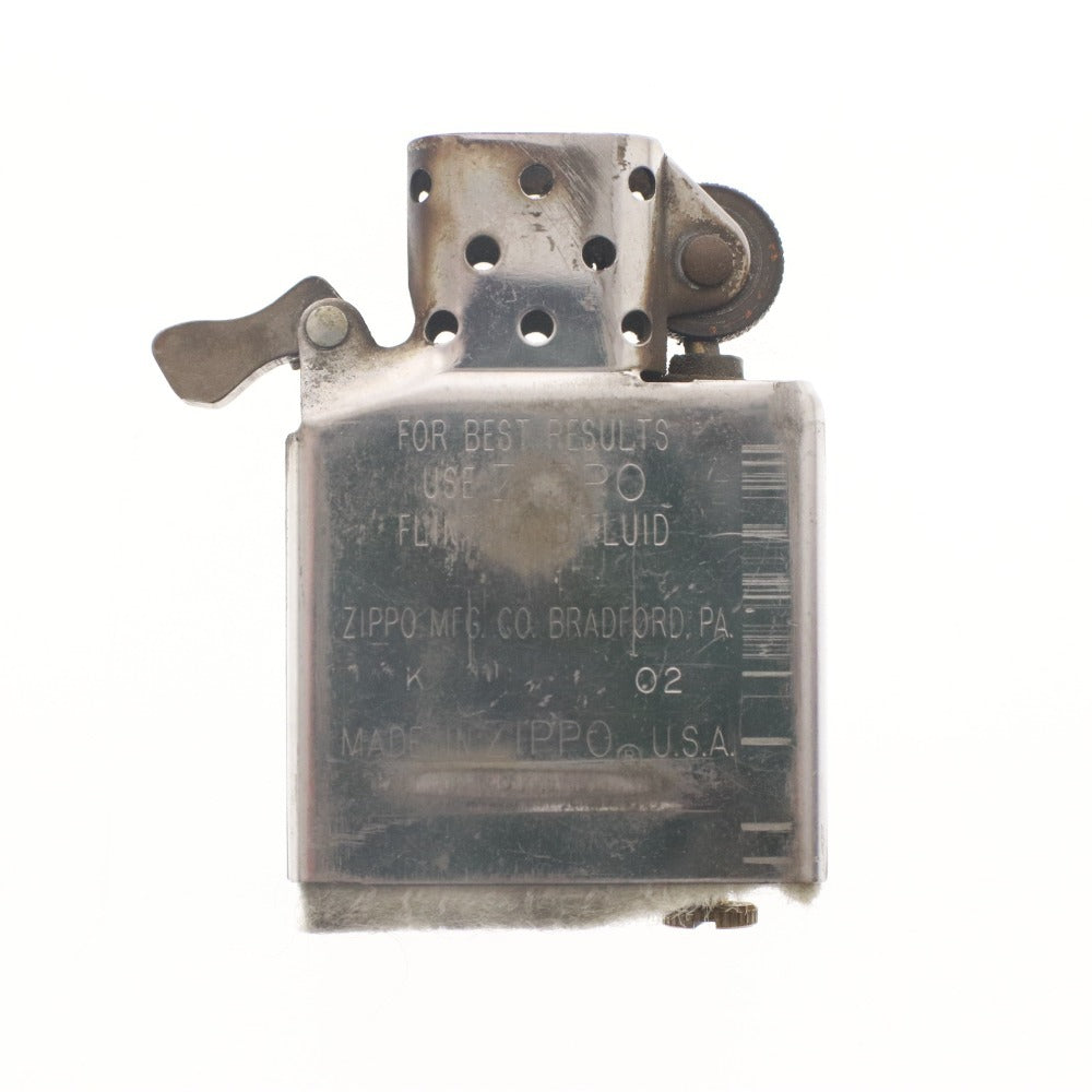 ■ Zippo ジッポー American Classic アメリカンクラシック クロスメタル貼り シルバー