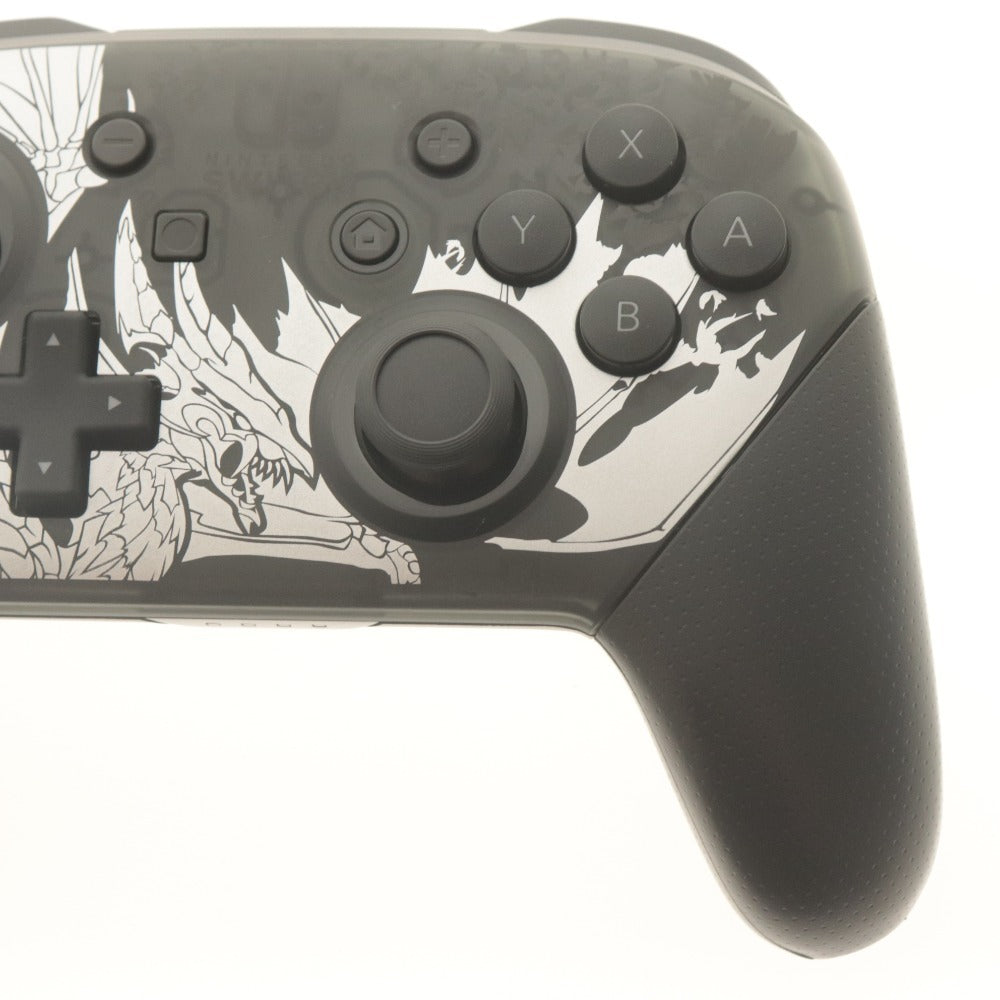 ■ Nintendo Switch Proコントローラー プロコン モンスターハンター サンブレイク エディション 付属品付き 通電確認済み ジャンク
