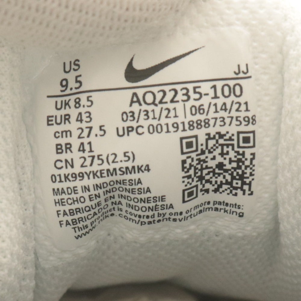 ■ NIKE スニーカー シューズ 靴 AIR MAX OKETO ナイキ エア マックス オケト AQ2235-100 メンズ 27.5cm 白黒 箱/タグ付き 未使用