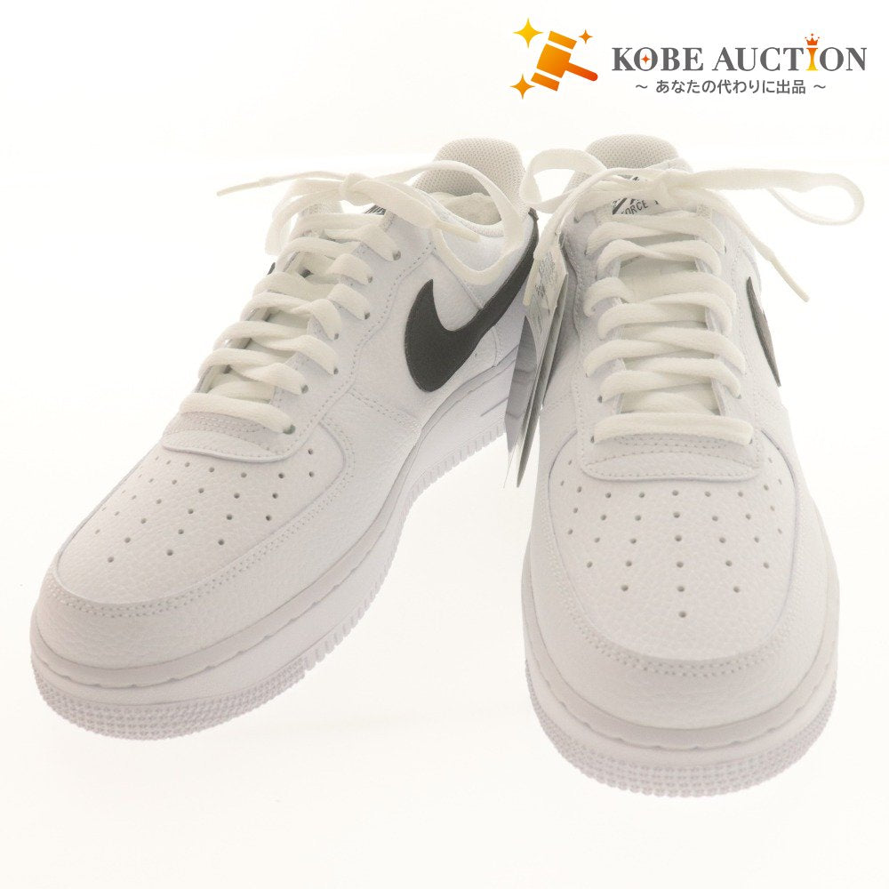 ■ Nike ナイキ スニーカー シューズ 靴 Air Force 1 07 エアフォース CT2302-100 メンズ 29cm ホワイトブラック 白黒 箱/タグ付き 未使用