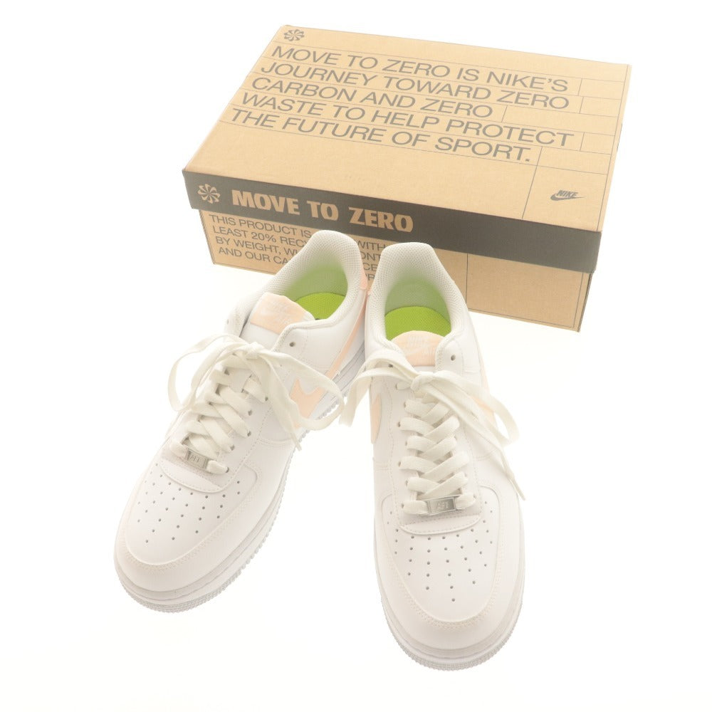 ■ ナイキ スニーカー 靴 W AIR FORCE 1 '07 NEXT NATURE エアフォース DC9486-100 メンズ 28.5cm 白 ピンクベージュ 箱付き 未使用