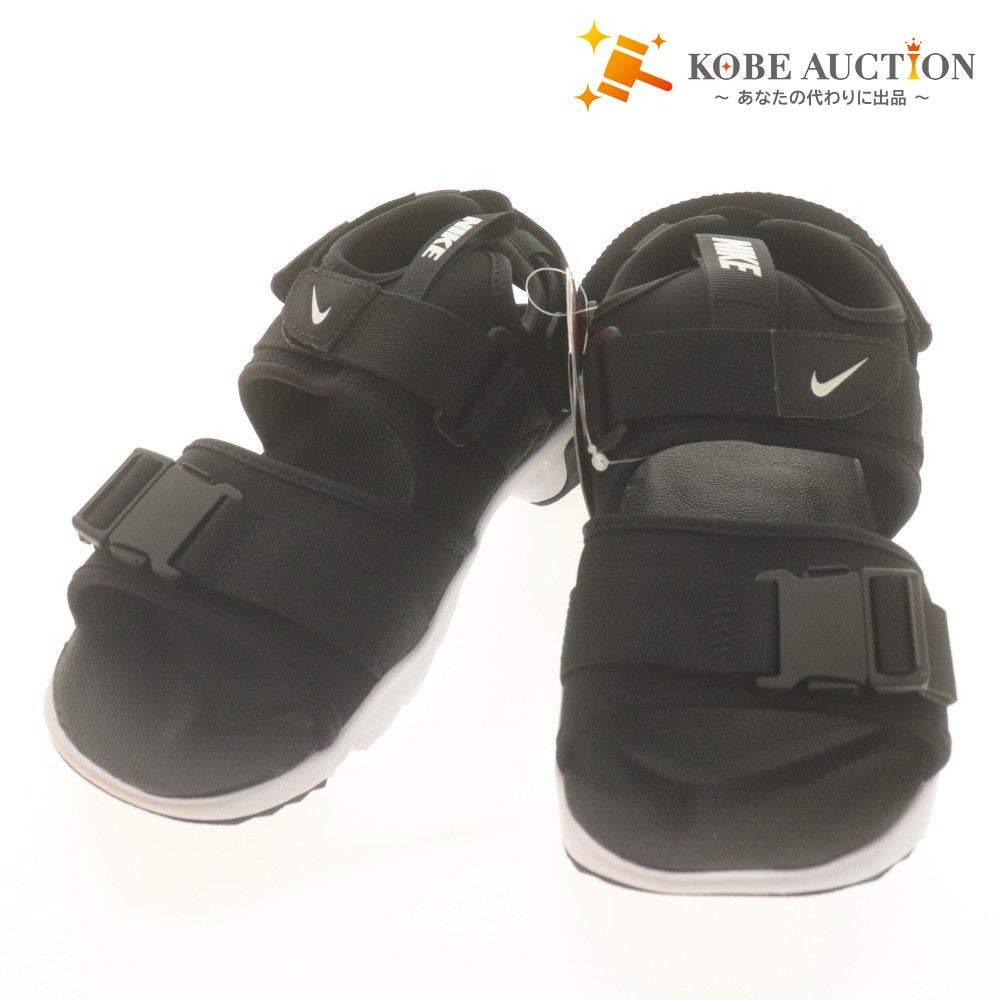■ NIKE ナイキ サンダル シューズ 靴 CANYON SANDAL キャニオン サンダル C18797-002 メンズ 25cm ブラック ホワイト 箱/タグ付き 未使用