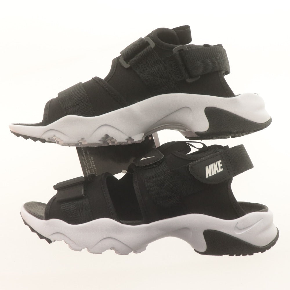 ■ NIKE ナイキ サンダル シューズ 靴 CANYON SANDAL キャニオン サンダル C18797-002 メンズ 25cm ブラック ホワイト 箱/タグ付き 未使用