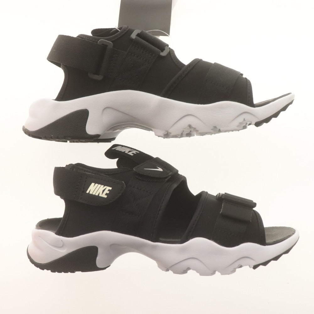 ■ NIKE ナイキ サンダル シューズ 靴 CANYON SANDAL キャニオン サンダル C18797-002 メンズ 25cm ブラック ホワイト 箱/タグ付き 未使用