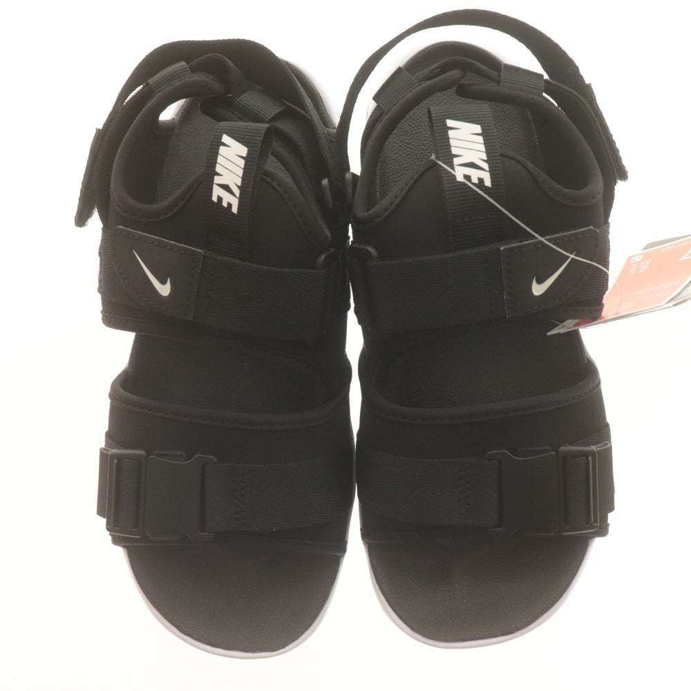 ■ NIKE ナイキ サンダル シューズ 靴 CANYON SANDAL キャニオン サンダル C18797-002 メンズ 25cm ブラック ホワイト 箱/タグ付き 未使用