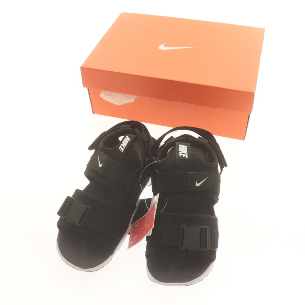 ■ NIKE ナイキ サンダル シューズ 靴 CANYON SANDAL キャニオン サンダル C18797-002 メンズ 25cm ブラック ホワイト 箱/タグ付き 未使用