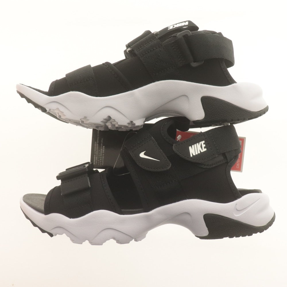 ■ NIKE ナイキ サンダル シューズ 靴 CANYON SANDAL キャニオン サンダル C18797-002 メンズ 25cm ブラック ホワイト 箱/タグ付き 未使用