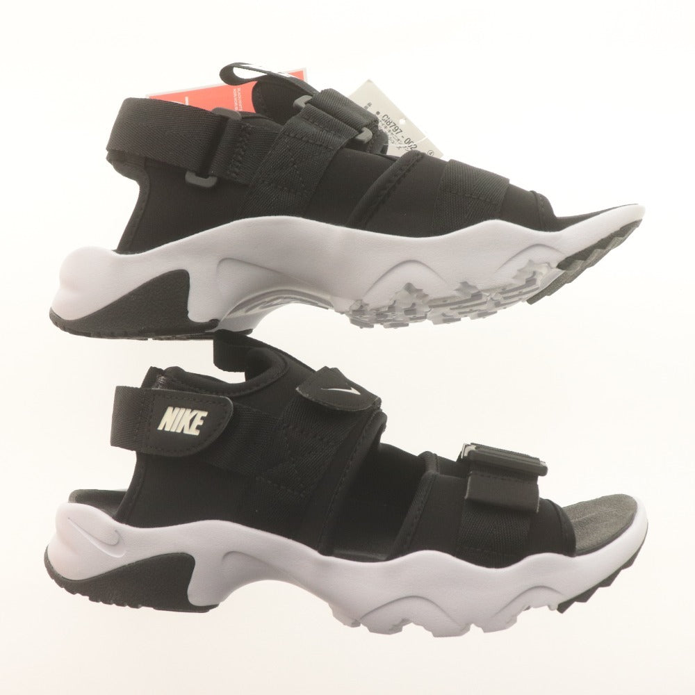 ■ NIKE ナイキ サンダル シューズ 靴 CANYON SANDAL キャニオン サンダル C18797-002 メンズ 25cm ブラック ホワイト 箱/タグ付き 未使用