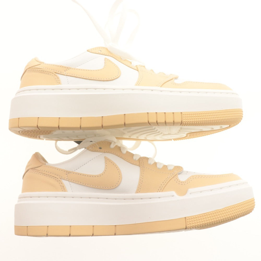 ■ ナイキ スニーカーダンク 靴 WMNS AIR JORDAN 1 ELEBATE LOW エアジョーダン DH7004-102 メンズ 25cm 白 ベージュ系 箱/タグ付き未使用