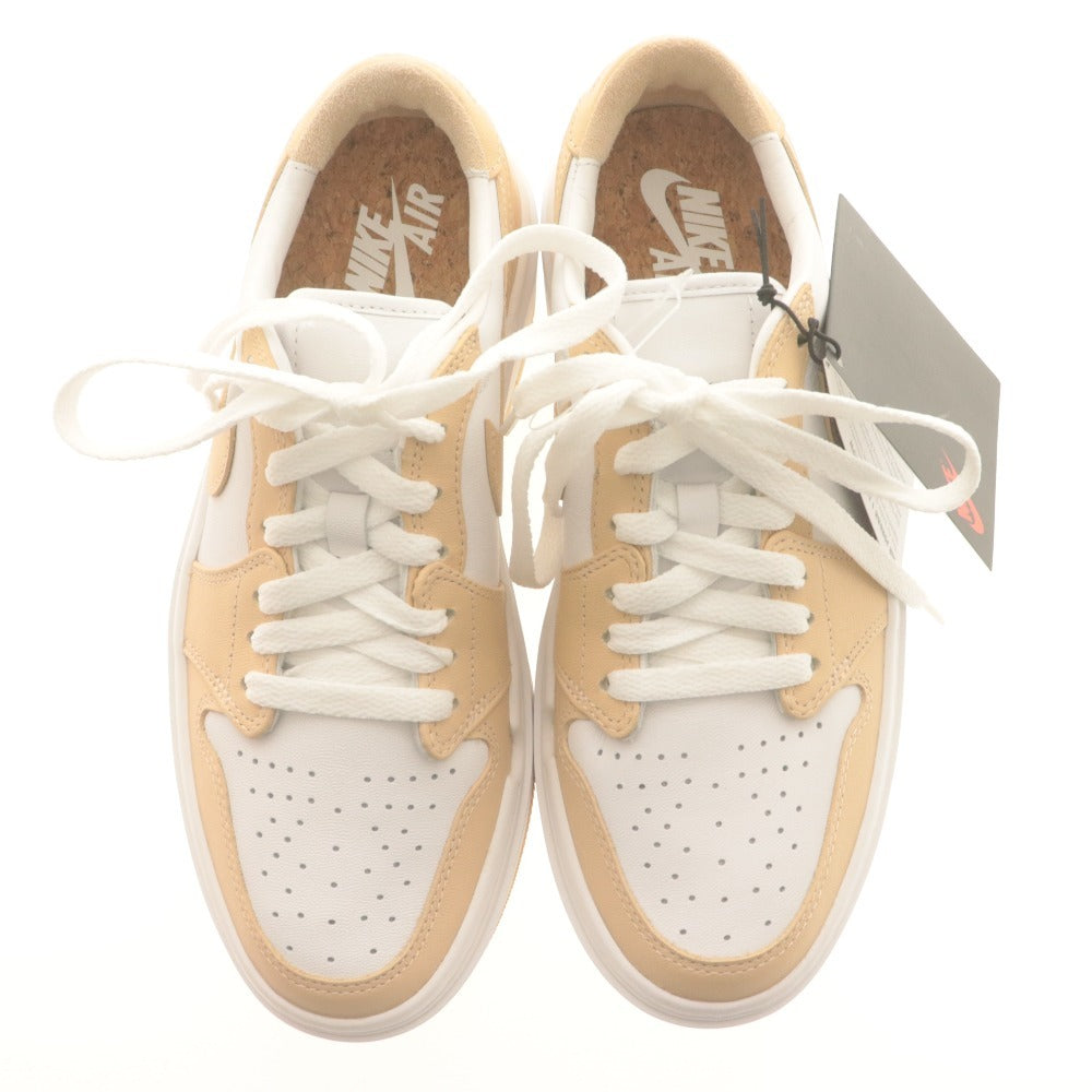 ■ ナイキ スニーカーダンク 靴 WMNS AIR JORDAN 1 ELEBATE LOW エアジョーダン DH7004-102 メンズ 25cm 白 ベージュ系 箱/タグ付き未使用