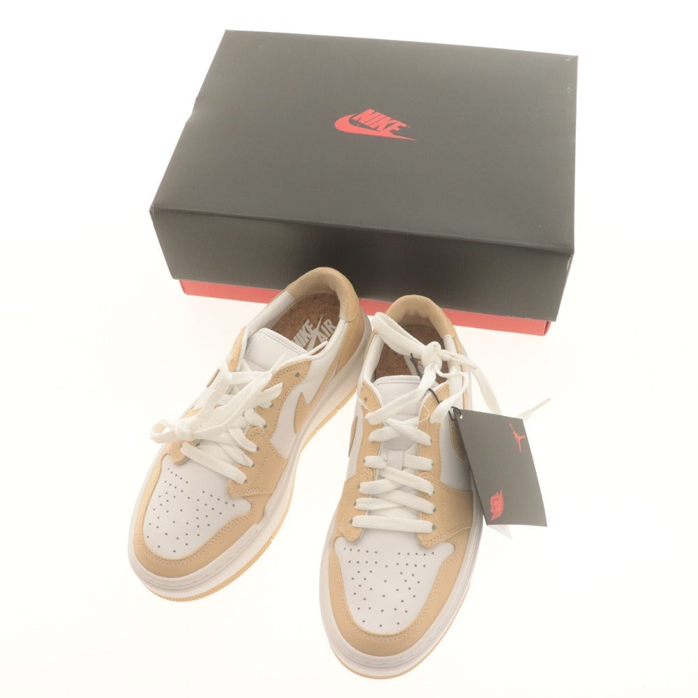 ■ ナイキ スニーカーダンク 靴 WMNS AIR JORDAN 1 ELEBATE LOW エアジョーダン DH7004-102 メンズ 25cm 白 ベージュ系 箱/タグ付き未使用