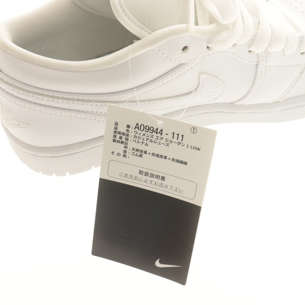 ■ ナイキ スニーカーダンク 靴 シューズ WMNS AIR JORDAN 1 LOW エアジョーダン AO9944-111 メンズ 26cm ホワイト 白 箱/タグ付き 未使用