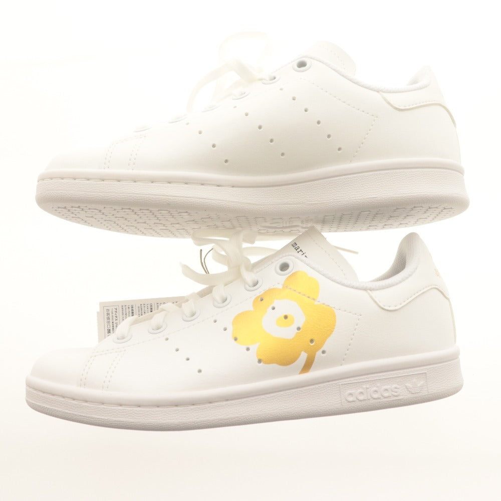 ■ adidas × MARIMEKKO スニーカー シューズ 靴 STAN SMITH J スタンスミス H04683 レディース 22cm 白 ホワイト 箱/タグ付き 未使用