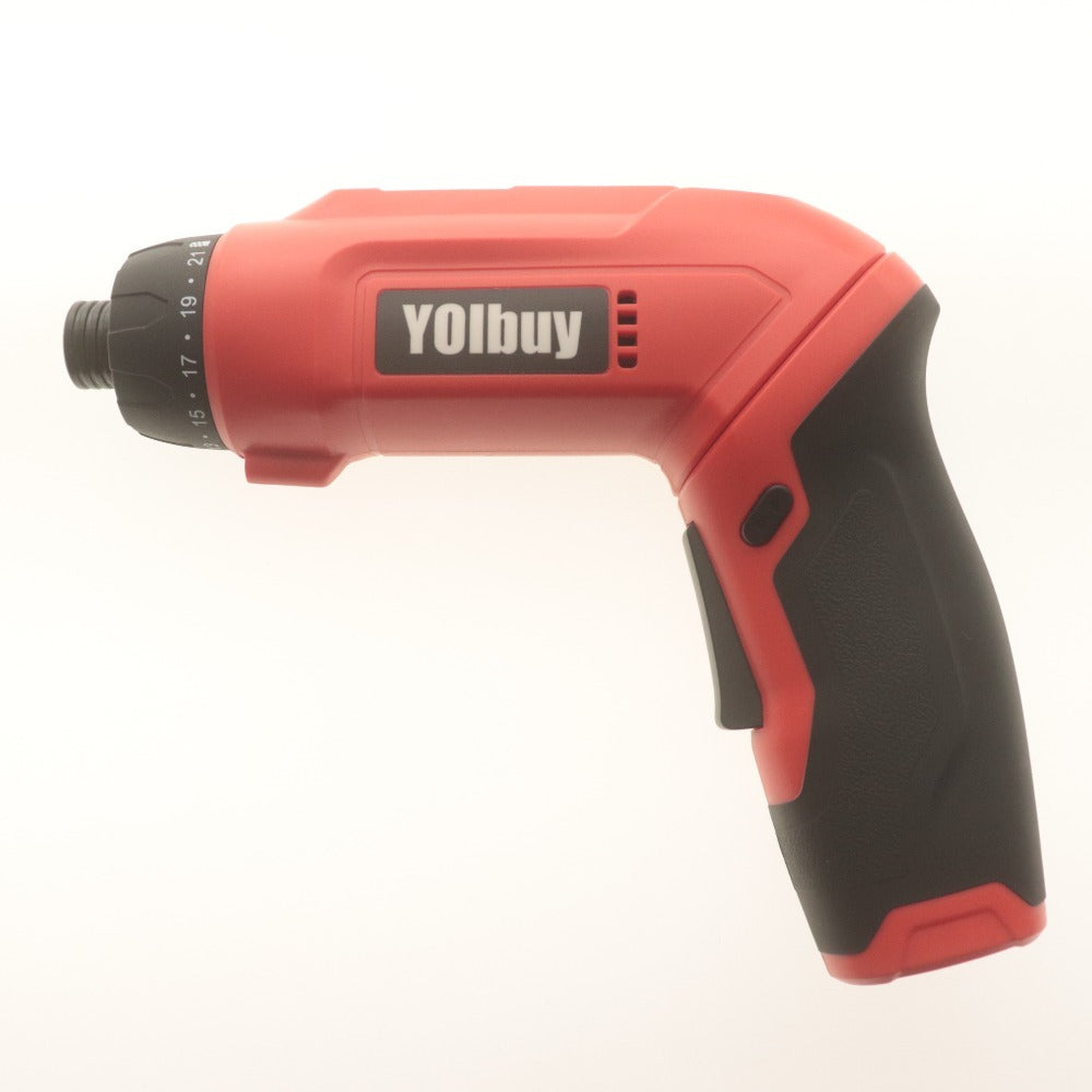 ■ YOIbuy PRO 3.6V充電式電動ドリルドライバー GD36-1 2000mAh ペン型変形可能 最大締付けトルク6.8Nm 21段クラッチギア 付属品付 未使用
