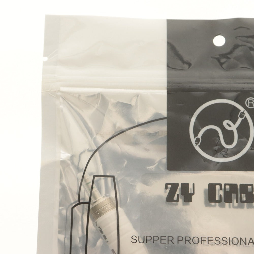 ■ ZY-Cable インピーダンス ケーブル ER4P to ER4S Nvwa copper-silver ZY-031 10cm イヤホン変換器 未開封 未使用