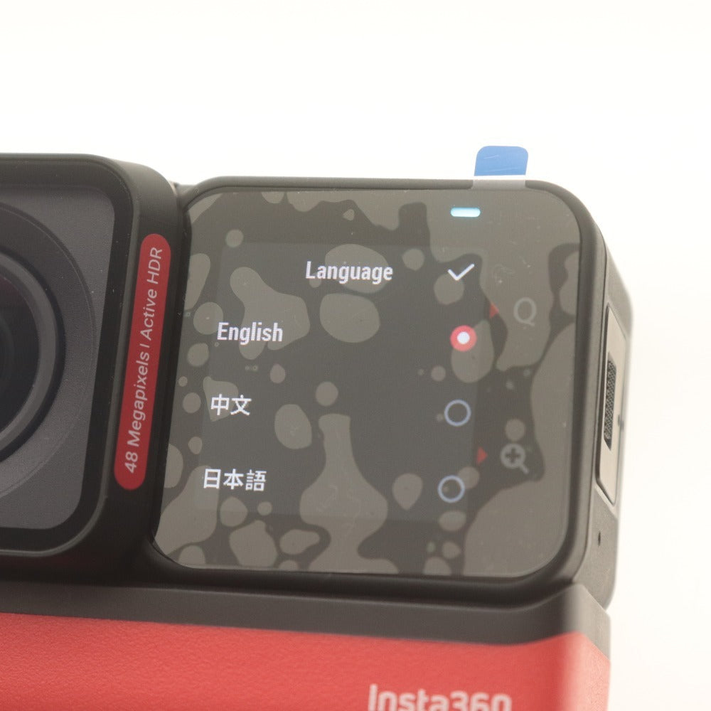 ■ insta360 アクションカメラセット Insta360 ONE RS Twin Edition(Core無) + Core単体 + 専用マイクアダプター 付属品 動作確認済 美品