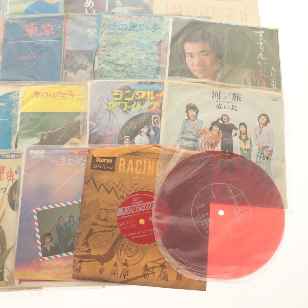 ■ LP Record Large Lot Set - "Pearl-colored Sway" / "Love Promise" / "My Castle Town" / "Toi et Moi" / and others - Showa Era Western and Japanese Music - Retro - Period Items