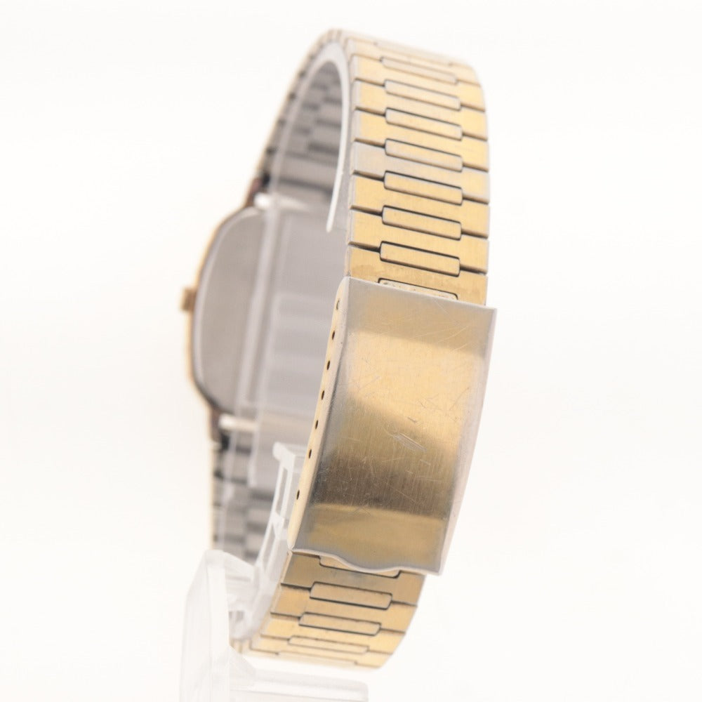 ■ SEIKO セイコー 腕時計 クオーツ 5931-5470 A 勤続35年 企業記念品 贈答品 金メッキ 耐水 メンズ レディース ゴールド 動作未確認