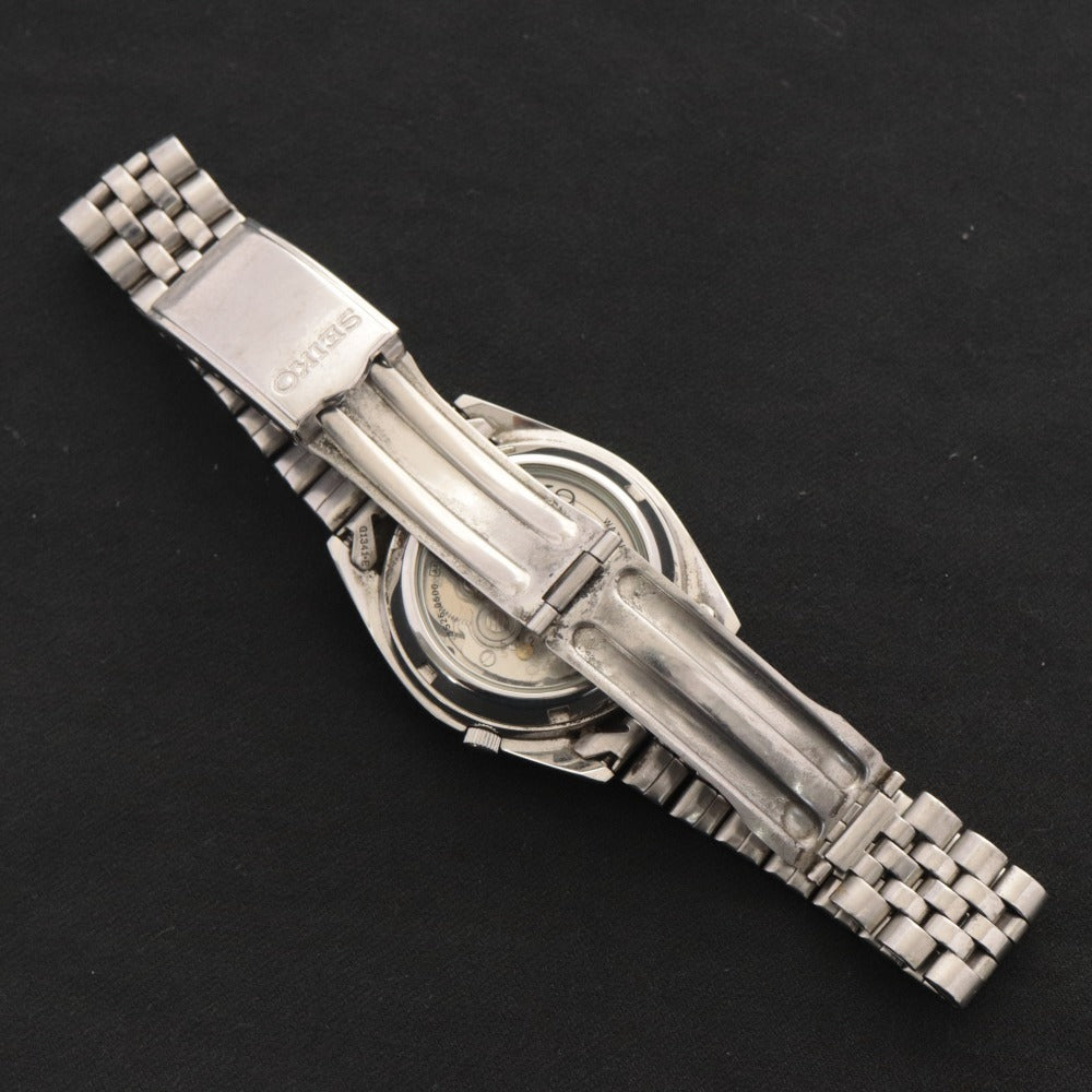 ■ SEIKO セイコー 腕時計 7S26-0500 G1341-E 582432 裏スケルトン オートマチック 自動巻き 文字盤 ステンレス メンズ 動作確認済み