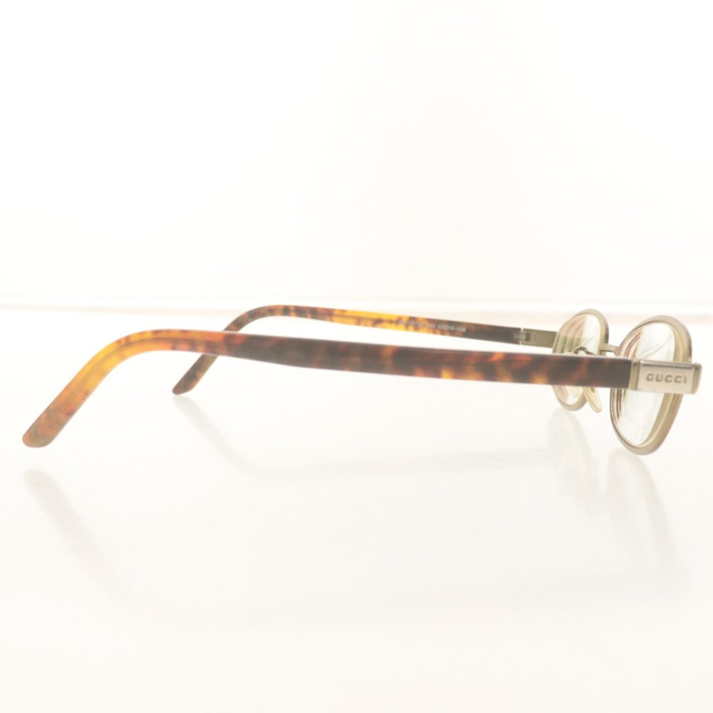 ■ GUCCI グッチ メガネ GG-1372J E9X 52□18-138 0L ブラウン系 度入りレンズ レディース 袋付き