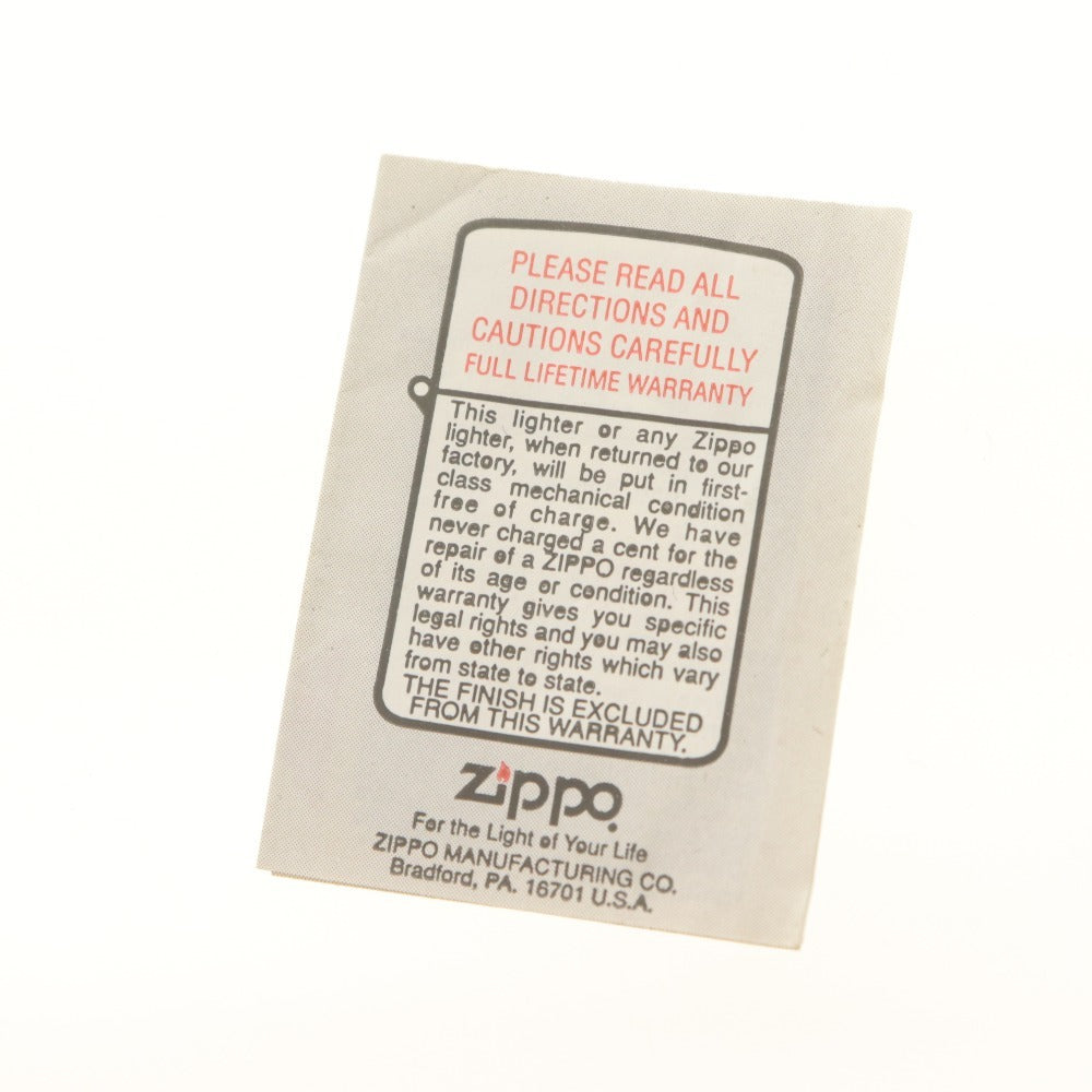 ■ ZIPPO ジッポー オイルライター UNITED STATES OF AMERICA SOLID BRASS VIII USA ゴールド 動作品